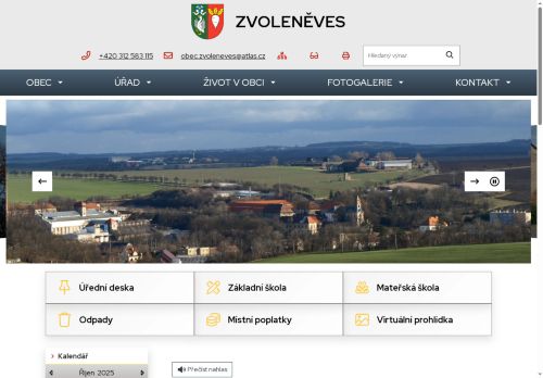 Zobrazit webové stránky Obecní úřad Zvoleněves