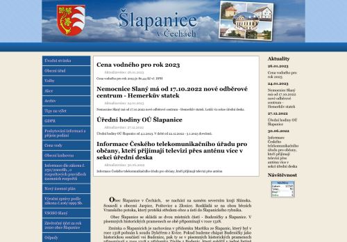 Zobrazit webové stránky Obecní úřad Šlapanice