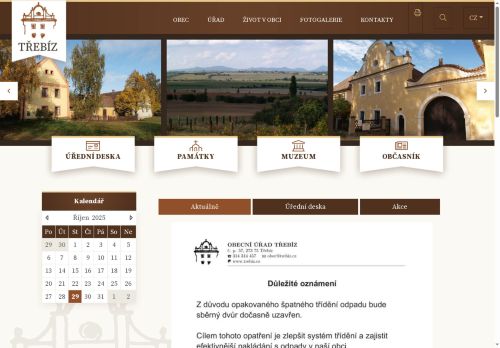 Zobrazit webové stránky Obecní úřad Třebíz