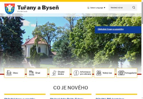 Zobrazit webové stránky Obecní úřad Tuřany