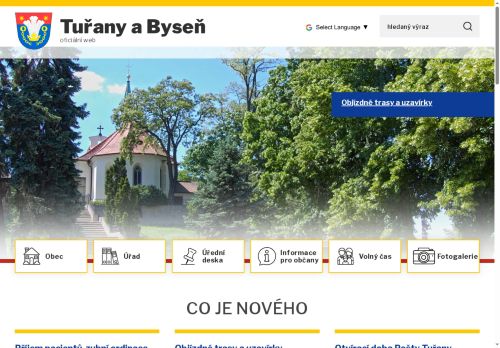 Zobrazit webové stránky Obecní úřad Tuřany