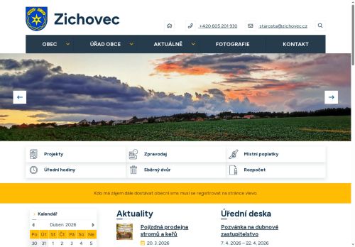 Zobrazit webové stránky Obecní úřad Zichovec