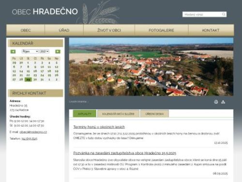 Obecní úřad Hradečno