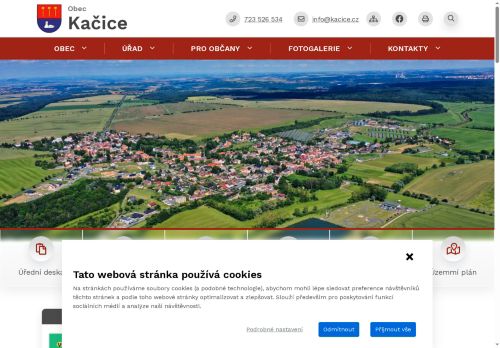 Zobrazit webové stránky Obecní úřad Kačice
