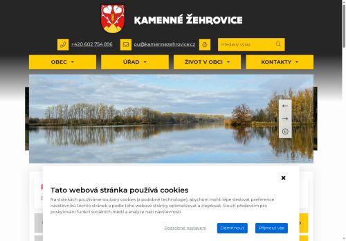 Zobrazit webové stránky Obecní úřad Kamenné Žehrovice