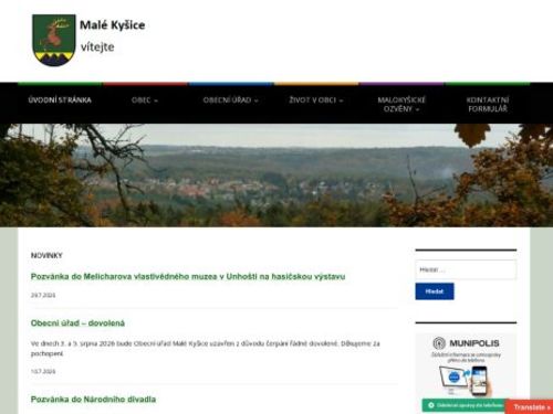 Obecní úřad Malé Kyšice