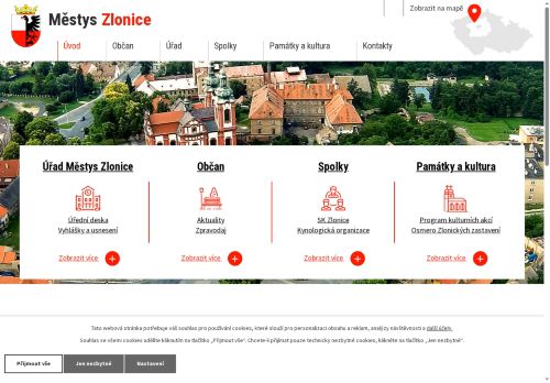 Zobrazit webové stránky Úřad městyse Zlonice