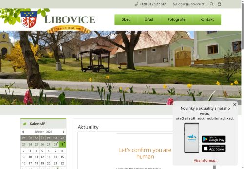 Zobrazit webové stránky Obecní úřad Libovice