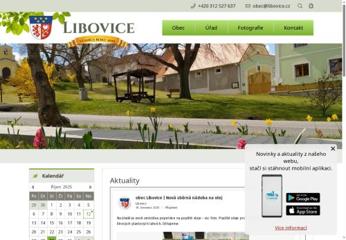 Zobrazit webové stránky Obecní úřad Libovice