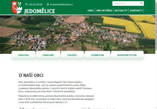 Zobrazit webové stránky Obecní úřad Jedomělice