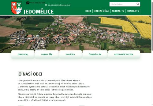 Zobrazit webové stránky Obecní úřad Jedomělice