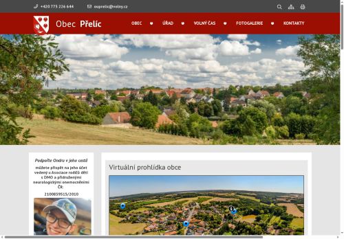 Zobrazit webové stránky Obecní úřad Přelíc