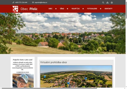 Zobrazit webové stránky Obecní úřad Přelíc