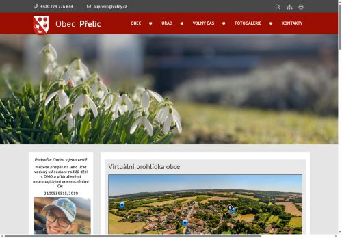 Zobrazit webové stránky Obecní úřad Přelíc