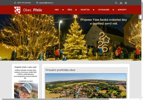 Zobrazit webové stránky Obecní úřad Přelíc