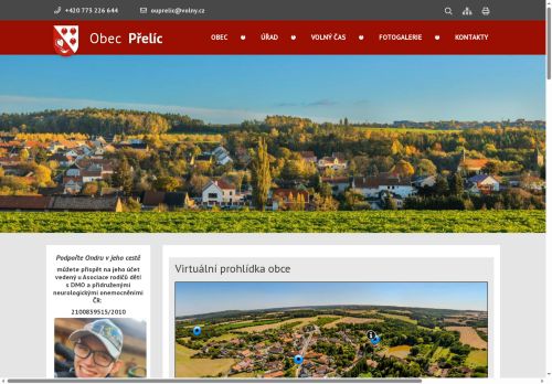 Zobrazit webové stránky Obecní úřad Přelíc