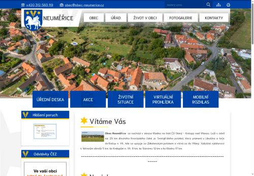 Zobrazit webové stránky Obecní úřad Neuměřice