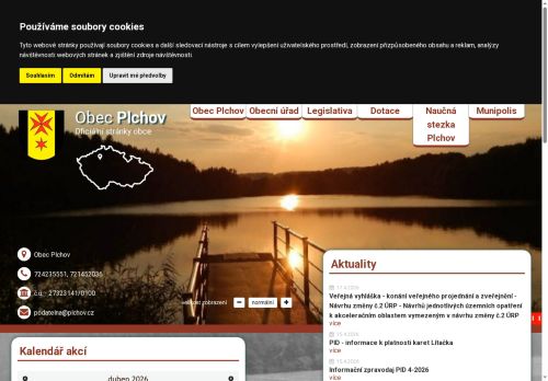 Zobrazit webové stránky Obecní úřad Plchov
