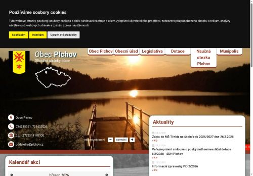 Zobrazit webové stránky Obecní úřad Plchov