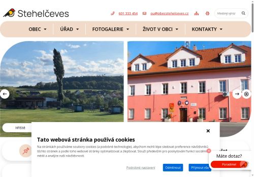 Zobrazit webové stránky Obecní úřad Stehelčeves
