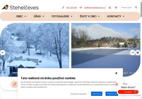 Zobrazit webové stránky Obecní úřad Stehelčeves