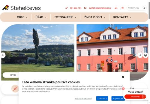 Zobrazit webové stránky Obecní úřad Stehelčeves