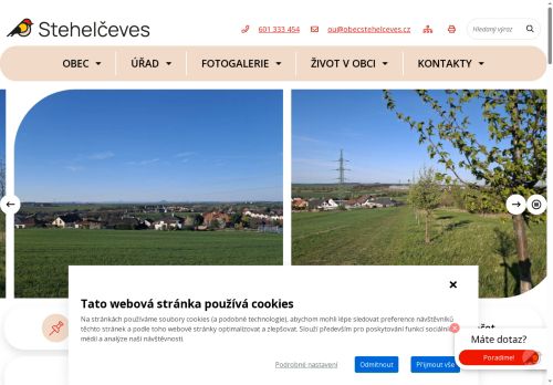 Zobrazit webové stránky Obecní úřad Stehelčeves