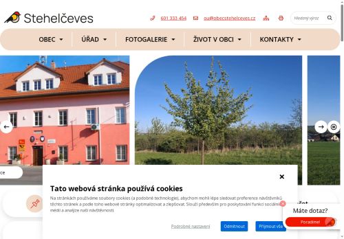 Zobrazit webové stránky Obecní úřad Stehelčeves