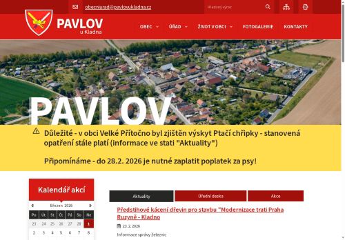 Zobrazit webové stránky Obecní úřad Pavlov