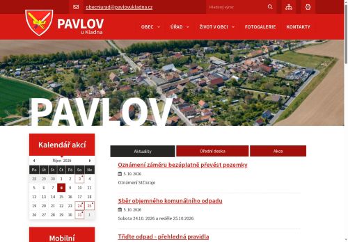 Zobrazit webové stránky Obecní úřad Pavlov