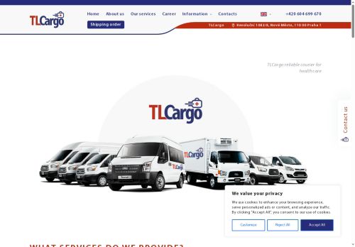 TLCargo SE nabízí práci na pozici Dispečer/ka v obci Beroun