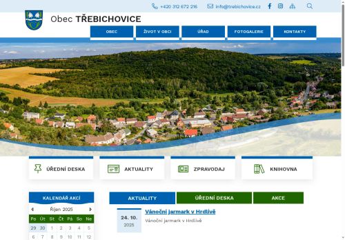Zobrazit webové stránky Obecní úřad Třebichovice