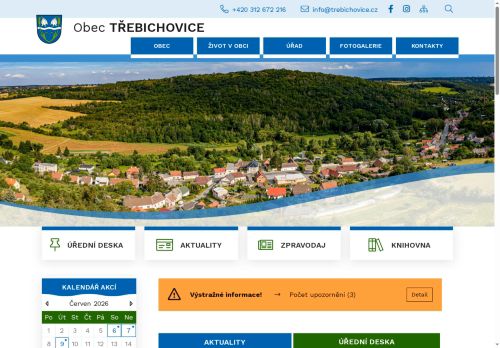 Zobrazit webové stránky Obecní úřad Třebichovice
