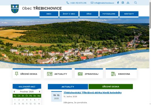 Zobrazit webové stránky Obecní úřad Třebichovice