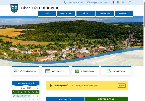 Zobrazit webové stránky Obecní úřad Třebichovice