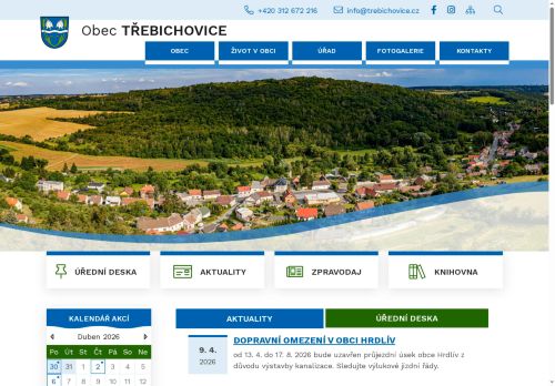 Zobrazit webové stránky Obecní úřad Třebichovice