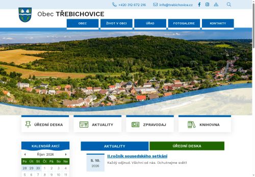 Zobrazit webové stránky Obecní úřad Třebichovice