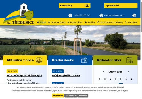 Zobrazit webové stránky Obecní úřad Třebusice