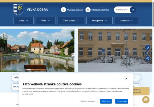 Zobrazit webové stránky Obecní úřad Velká Dobrá