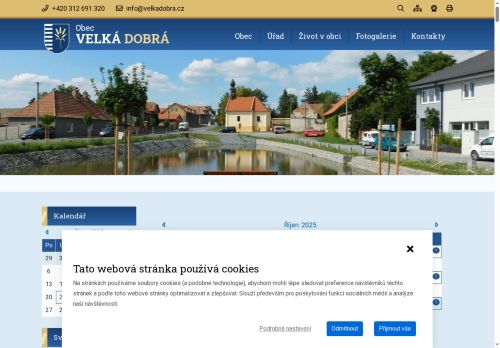 Zobrazit webové stránky Obecní úřad Velká Dobrá