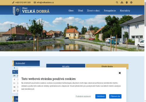 Zobrazit webové stránky Obecní úřad Velká Dobrá
