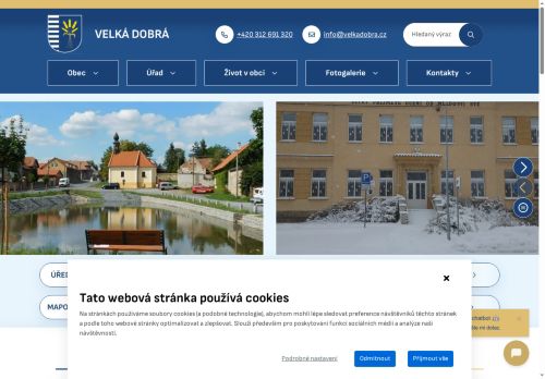 Zobrazit webové stránky Obecní úřad Velká Dobrá