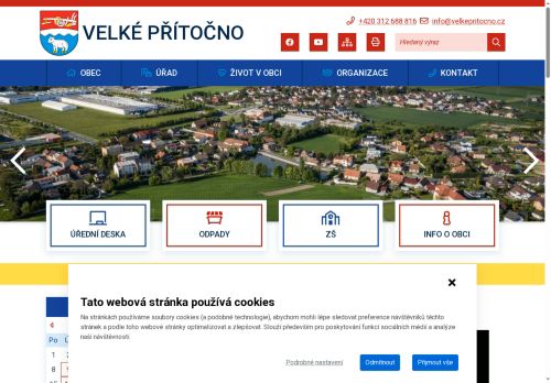 Zobrazit webové stránky Obecní úřad Velké Přítočno