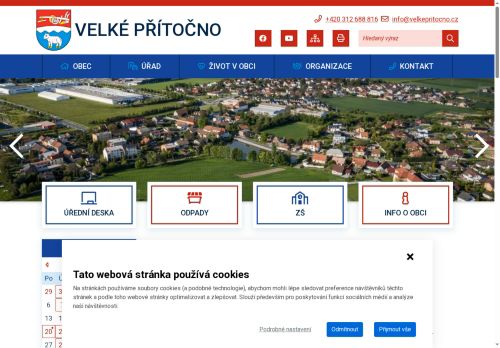 Zobrazit webové stránky Obecní úřad Velké Přítočno