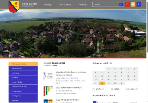 Zobrazit webové stránky Obecní úřad Zájezd