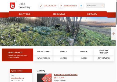 Zobrazit webové stránky Obecní úřad Zákolany