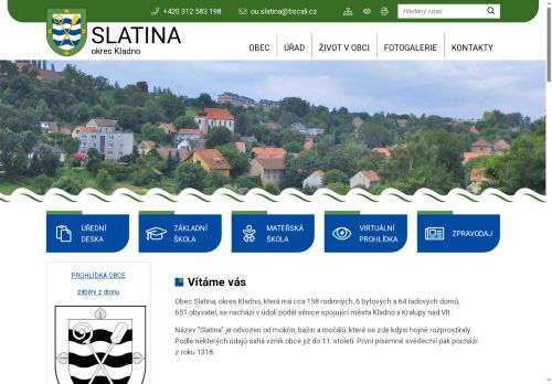 Zobrazit webové stránky Obecní úřad Slatina
