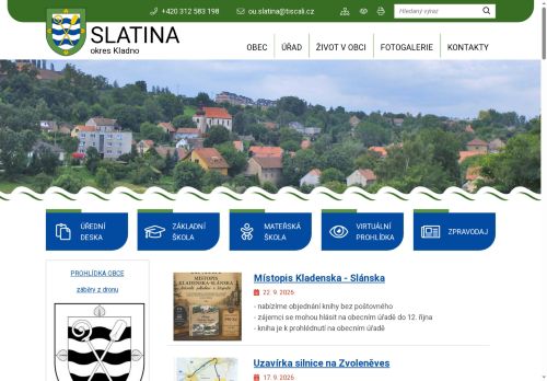 Zobrazit webové stránky Obecní úřad Slatina