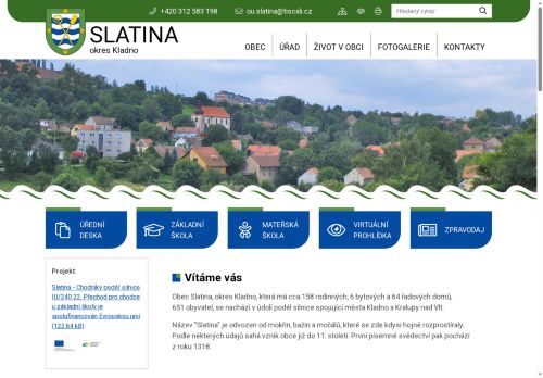 Zobrazit webové stránky Obecní úřad Slatina