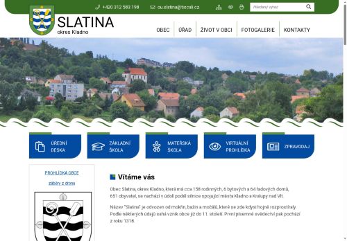 Zobrazit webové stránky Obecní úřad Slatina